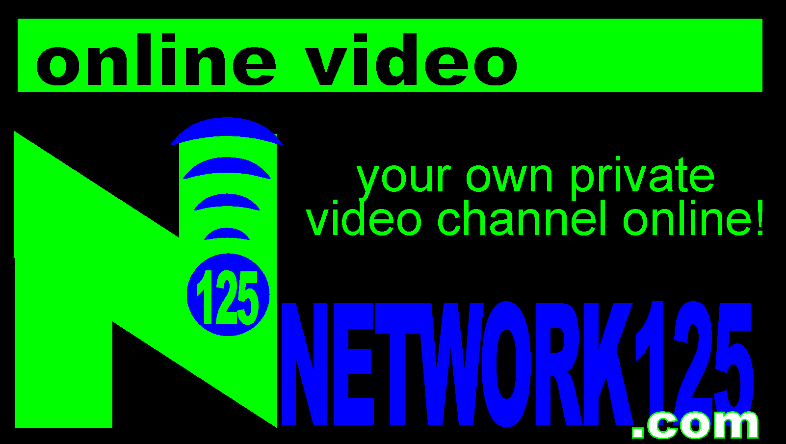 online business video link network 125