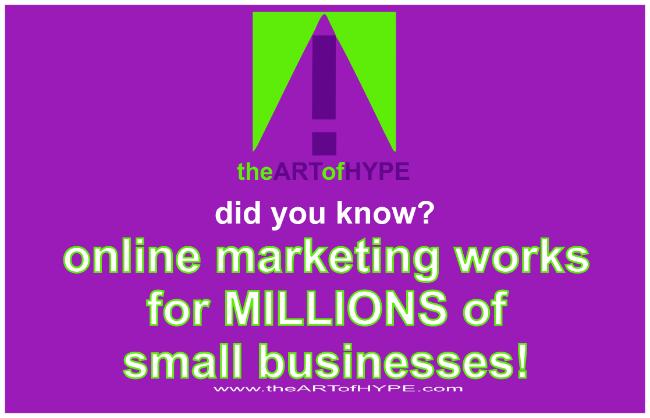 online, atlanta, marketing, small business, the art of hype, guerrilla, graphics, logo, internet