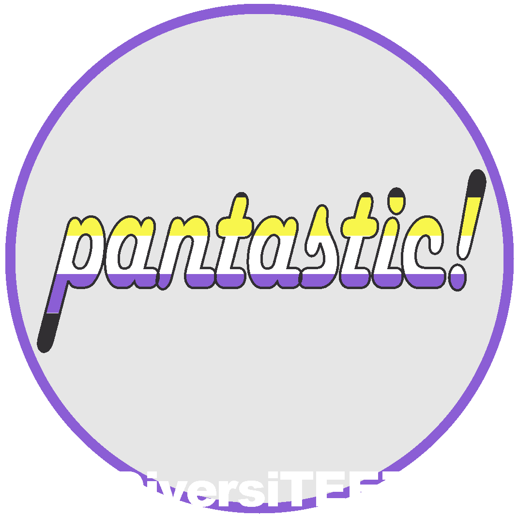 Thanks for asking. I'm just PANtastic! The design says it all. #diversiteez #pansexual #pantastic #diversity #lgbtq