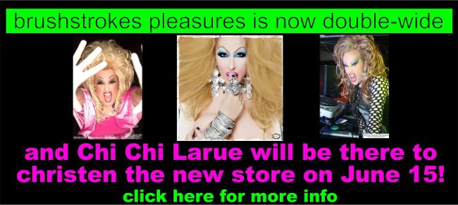 chi chi larue, brushstrokes, celebrity